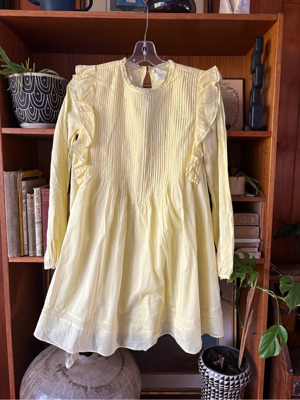 Wilfred La Boheme Elie Dress Butter Yellow CottageCore XxS